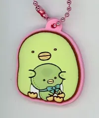 【中古】食玩 キーホルダー 7.ぺんぎん?×ぬいぐるみ 「すみっコぐらし ぷっくりラバマスグミ」