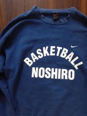 90s NIKE ナイキ 能代工業 バスケットボール部 スウェット 練習着 選手支給品 田臥勇太