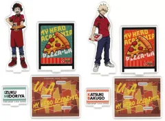 【中古】アクリルスタンド・アクリルパネル 緑谷出久＆爆豪勝己 ピザーラ限定アクリルスタンド2種セット 「劇場版 僕のヒーローアカデミア THE MOVIE ユアネクスト×ピザーラ」 プレゼントキャンペーン A賞