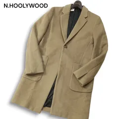 N.HOOLYWOOD ミスターハリウッド 秋冬 1B ウール チェスターコート Sz.36　メンズ 日本製のサムネイル