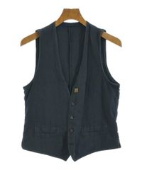 希少XL⭐︎LARDINI 麻100% ジレ ベスト 春夏 イタリア製 52 青 - メルカリ