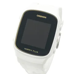 新品未使用 グリーンオン ノルム2プラス ホワイト ザ・ゴルフウォッチ ノルムIIプラス – THE GOLF WATCH NORM II