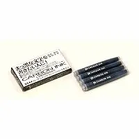 プラチナ万年筆 カーボンペンインクカートリッジ 4本パック ブラック 1 set 