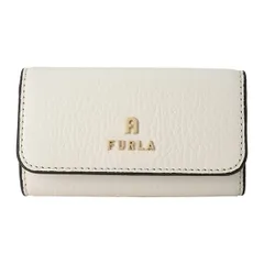 新品 フルラ FURLA キーケース カメリア マシュマロ