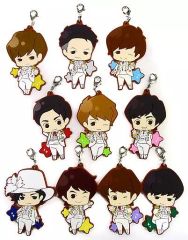 [중고]키 홀더 마스코트(남성) 전 10종 세트 초콜릿 프린스 고무 마스코트 [이치반 쿠지 BOYS AND MEN~보이멘 컬렉션!~] L상