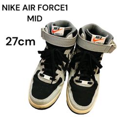 最終値下げ NIKE AIR FORCE1 MID 27cm  ブラック　ハイカット　ナイキ　エアダンク　エアジョーダン