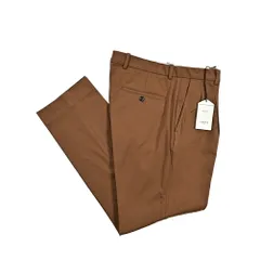 CIRCOLO 1901 チルコロ / イージースラックス ツータック ストレッチ パンツ 春夏秋 コットン ジャージー ブラウン 417729