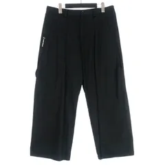 ワイズ Y's BORN PRODUCT ヨウジヤマモト COTTON TWILL LONG POCKET PANTS ワークパンツ 2 ブラック 黒 YJ-P80-002のサムネイル