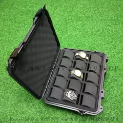 腕時計収納ケース 15本収納 アタッシュケース トランクケース ウォッチケース 収納箱 持ち運び 防水 コレクションケース ハードケース 保管