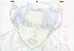 【中古】キャラカード(キャラクター) リヴァイ 原画シート風キャラクターカード 「アニメ原画展 進撃の巨人 ANIMATION GALLERY」 曜日別入場特典