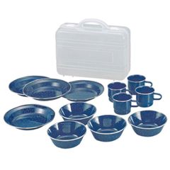 Cinsa 16ピース アウトドア用食器セット未使用品 - メルカリ