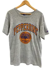 チャンピオン Champion 90s 90's 霜降りグレー 8812 アーチ 2段 プリントTシャツ MADE IN USA アメリカ製 vintage ヴィンテージ US古着 Tシャツ グレー Lサイズ 101MT-3726