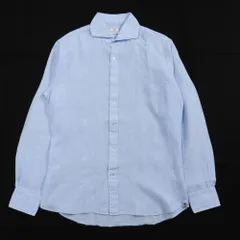 BEAMS HEART ビームスハート 長袖シャツ ブルー Size M #2368 アメカジ カジュアル ホリゾンタル