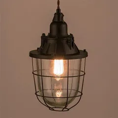 ★送料無料(一部除く)★新品★ インテリアライト 照明 ペンダント 電気 天井 吊り下げ かっこいい レトロ カフェ風 アンティーク調 【azm-lht-716】