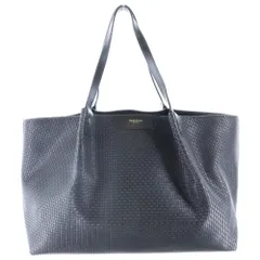 SERAPIAN セラピアン トートバッグ ネイビー 大容量 MOSAICOレザー製ネイビーメンズトートバッグ