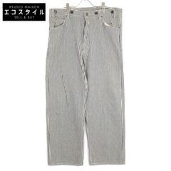 WEIRDO ウィアード WRD-13-AW-15 ヒッコリー ワイドパンツ/ XL