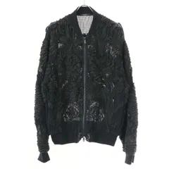 taakk シースルー 総柄 レイヤード ジャケット ブルゾン TAAKK（ターク