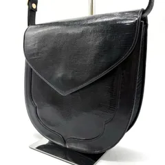 未使用級 Yves Saint Laurent レザー ショルダーバッグ レザー YVES SAINT LAURENT イブ・サンローラン レザー ショルダー