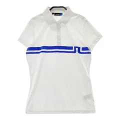 サイズ：M J.LINDEBERG ジェイリンドバーグ  半袖ポロシャツ  ホワイト系 [240101300804]# ゴルフウェア レディース ストスト