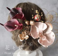超メルカリ市便乗商品】富貴蘭「漆黒黒牡丹」+「黒牡丹縞No.1」二点
