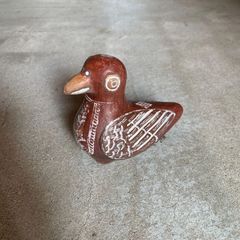 木彫鳥 デコイ 鴨アヒル 民藝 オブジェ 枯れ木 家具 民藝 サルベージ