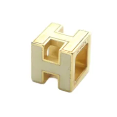 HERMESエルメス Hキューブネックレストッ プのみ HERMES H キューブネックレストップ 【トップのみ】箱 袋付き