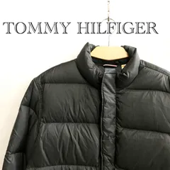 TOMMY HILFIGER トミーヒルフィガー ダウンジャケット L/G ブラック メンズ ファッション