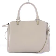 ミッシェルクラン MICHEL KLEIN 2WAY ハンドバッグ ショルダーバッグ レザー グレージュ /BBのサムネイル