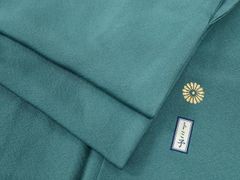 平和屋本店□極上 西陣 本場縞大島紬 18算 格子柄 みしな織物謹製 黒地  