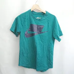 ◇ ⊂Φ NIKE ナイキ 綿 半袖 Tシャツ サイズS グリーン レディース E  【1412090053696】