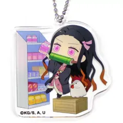 【中古】雑貨 竈門禰豆子 「鬼滅の刃×ローソン アクリルキーホルダー」