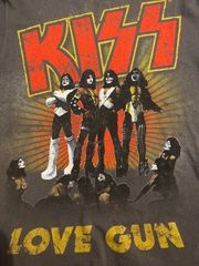 激レア ノーメイク KISS キッス 80年代ヴィンテージ ラグラン 七分丈 