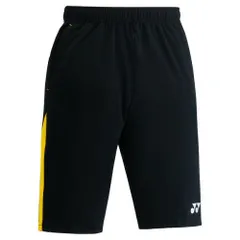 【新品・5営業日で発送】YONEX ヨネックス ユニトレーニングトップハーフパンツ (FW6007) 色 : ブラック サイズ : O 