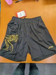 卓球パンツ　リーニン  ブラック　金龍 XL サイズ　新品