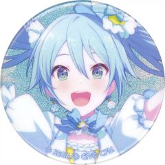 おねがいアイプリ マルイ POPUP ホロ 缶バッジ あおい 夢宮あおい