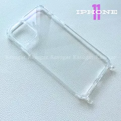 ストラップ用 iPhone11 ストラップホール付き クリア スマホ ケース 取り外し可能 落下防止 ショルダー クロスボディ iPhone 透明 スマホ ケース スマホケース KASUGAR No.110