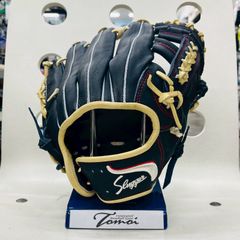 久保田スラッガー　slugger　EX24-GS1　軟式用　内野手用　T51型　中野拓夢使用型採用　KSブラック×トレンチ