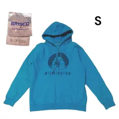 BAISCO古着パーカースウェットSブルー　swh0939