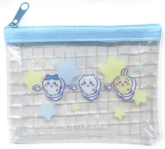 【中古】バッグ 集合(ブルー) ミニメッシュポーチ 「ちいかわ なんか小さくてかわいいやつ」