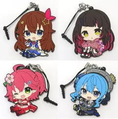 【中古】雑貨 全4種セット 「ホロライブ hololive SUPER EXPO 2022 ぺたん娘トレーディングラバーストラップ(0期生)」 受注販売限定