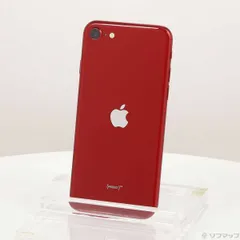 〔中古品〕 iPhone SE 第3世代 64GB プロダクトレッド MMYE3J／A SIMフリー【377】