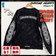 CHROME HEARTS クロス モノグラム スクロール ロンT M
