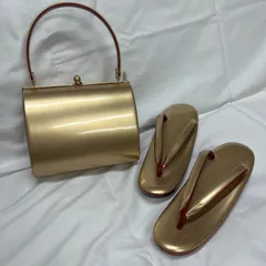 【美品】【未使用品】草履バックセット　匿名配送　訪問着　振袖　入学式　卒業式　成人式　晴れ着　NO3