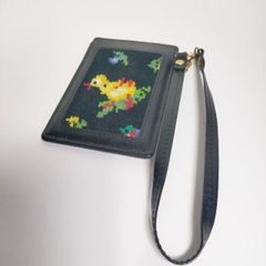 gasa grue リネンコットン ニット切替ブラウス プルオーバー