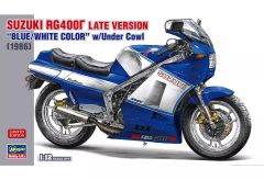 【中古】プラモデル 1/12 スズキ RG400Γ 後期型(ブルー×ホワイトカラー) w/アンダーカウル [21739]