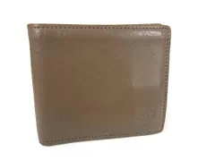 IL BISONTE イルビゾンテ レザー 二つ折り 財布 ウォレット 札入れ 小銭入れ カード入れ メンズ レディース ブラウン系 DJ6953