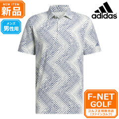 新品 【クリスタルジェイド】春 夏 モデル adidas アディダス ゴルフウェア KOW34 ヘリンボーンライク ストレッチドライ ポロシャツ [吸汗速乾 ストレッチ] （メンズ）☆
