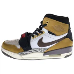 NIKE (ナイキ) AIR JORDAN LEGACY 312 AV3922-102 エアジョーダン レガシー ハイカットスニーカー US9/27.0cm イエロー