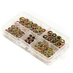 ホースクランプ 内径6-10mm 75個セット ホースバンド きんぞくかんクラン