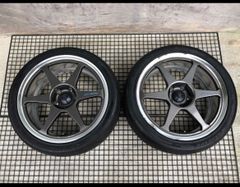 P1 レーシング TYPE C 8J+36位 18インチ タイヤホイール 2本